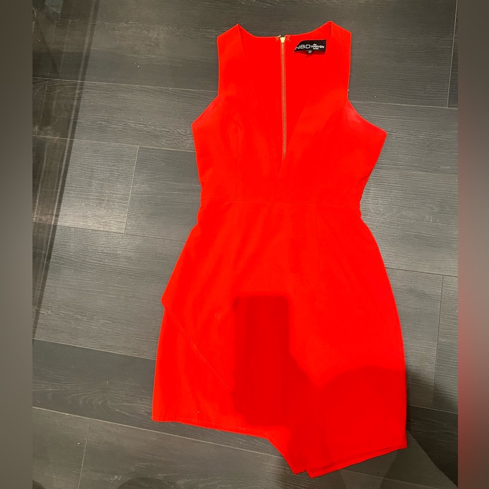 NBD Red dress